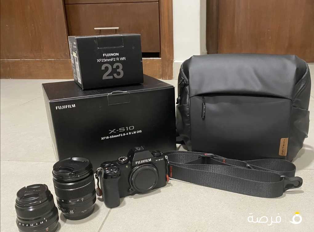 370 دينار
Fujifilm X-S10 with Lenses and Accessories