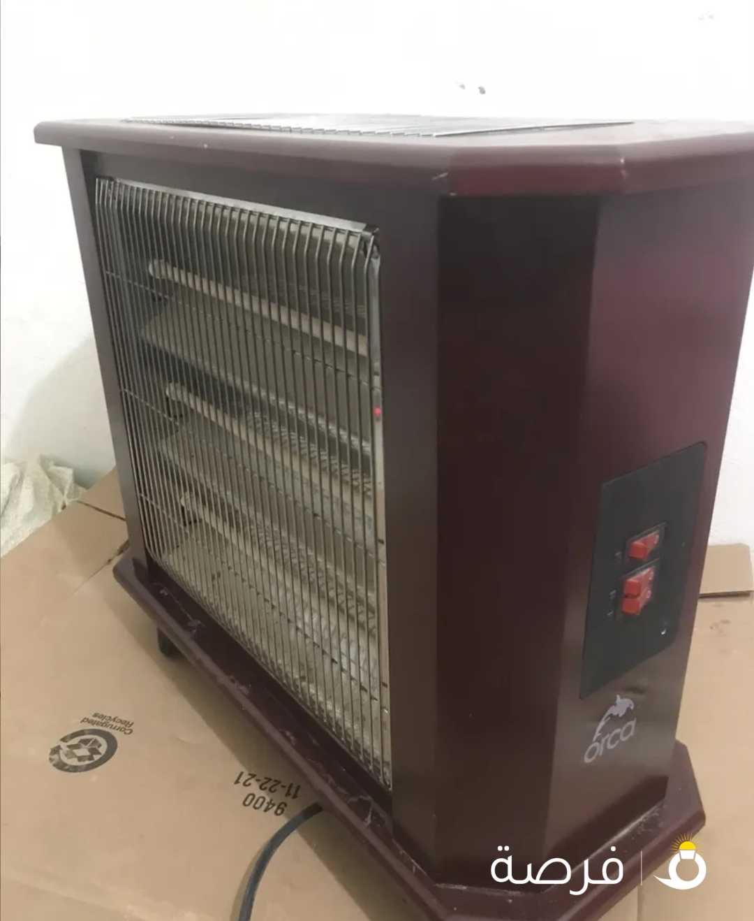 دفاية اوركا كهربا للبيع ، Elec. Orca Heater for sale