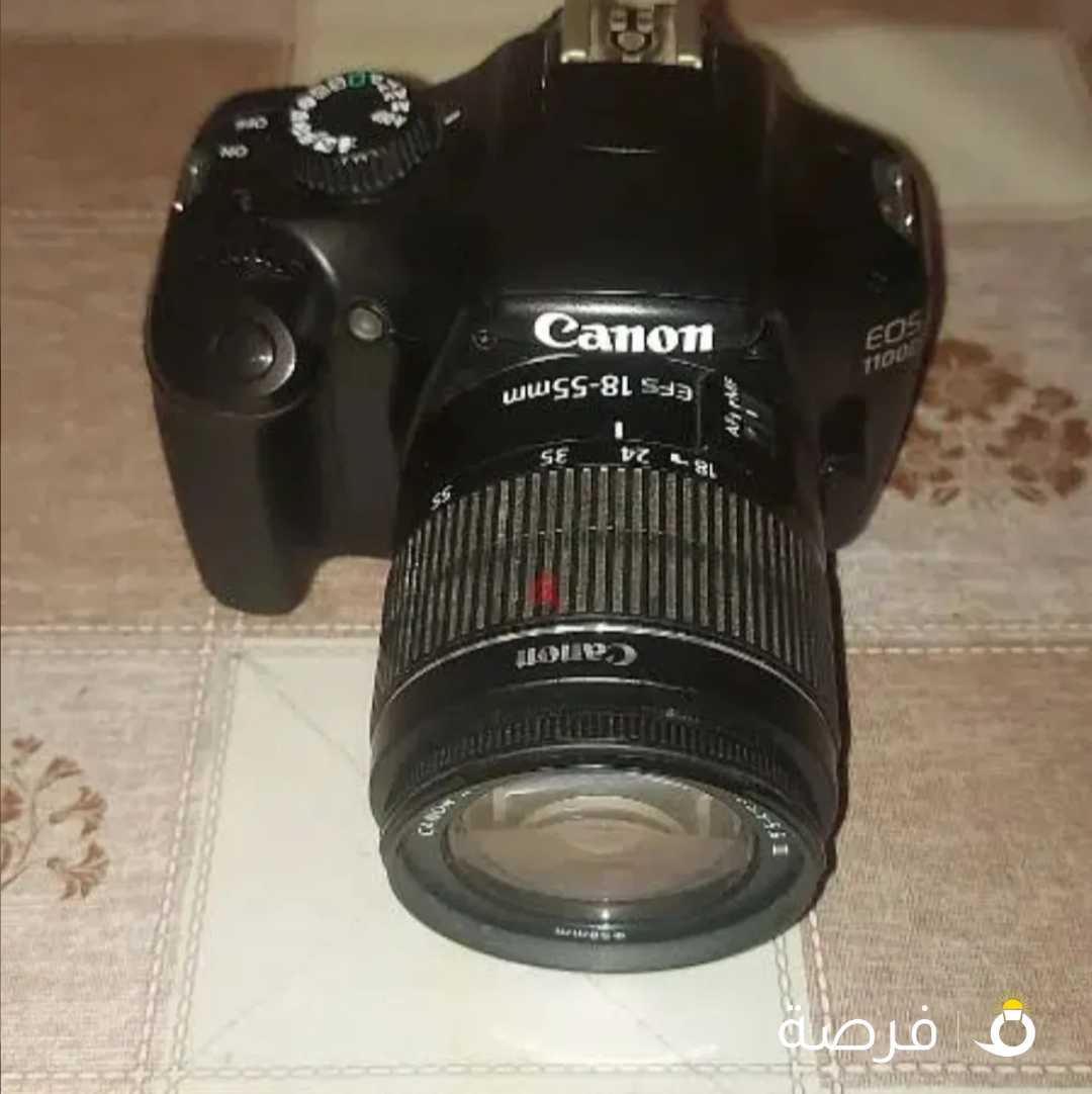 canon Eos 1100d with kit lens and charger