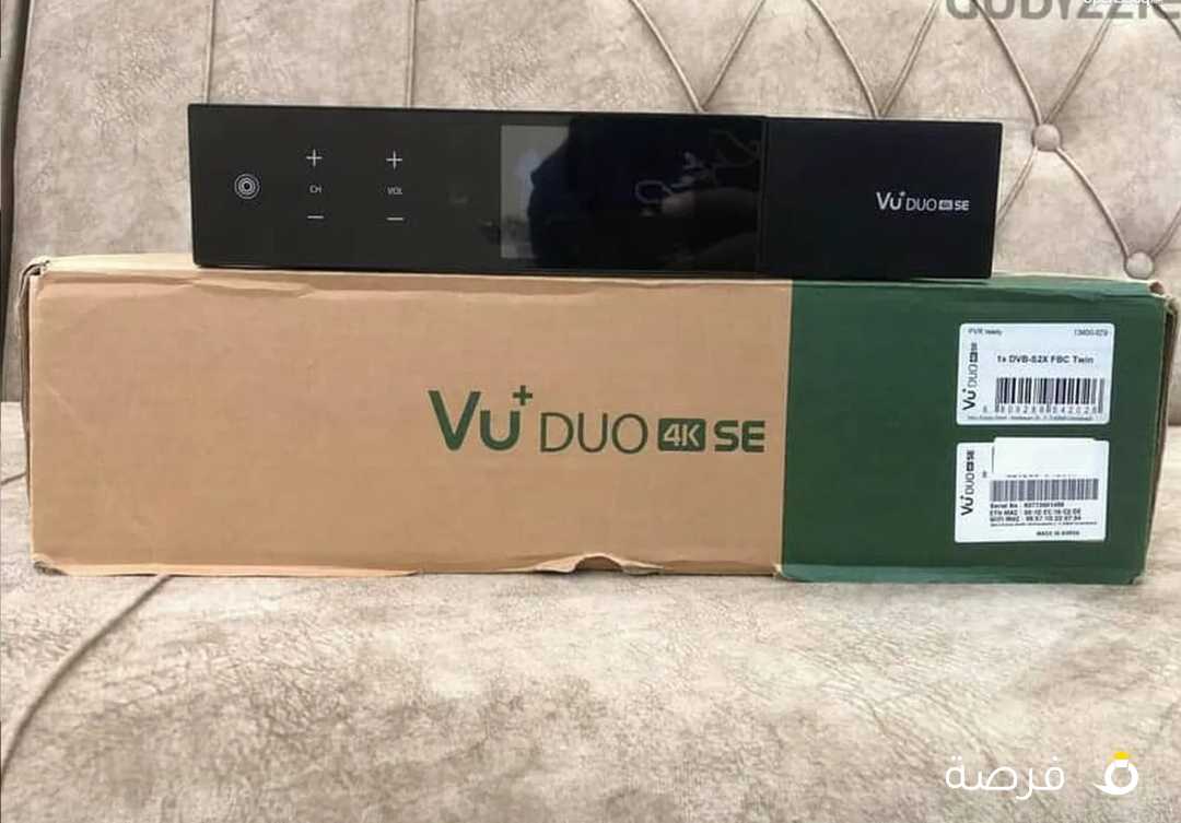 Vu+ Duo 4K SE 1x DVB-S2X FBC Twin Tuner PVR ready Linux Receiver UHD 2160p