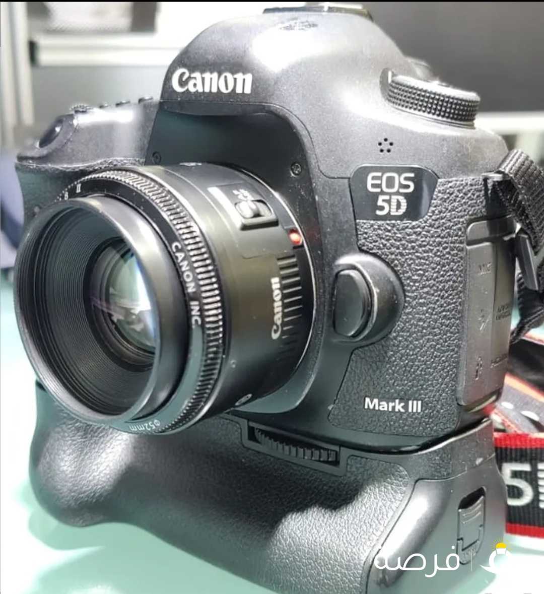 Canon 5D Mark III with 50mm F1.8 prime lens