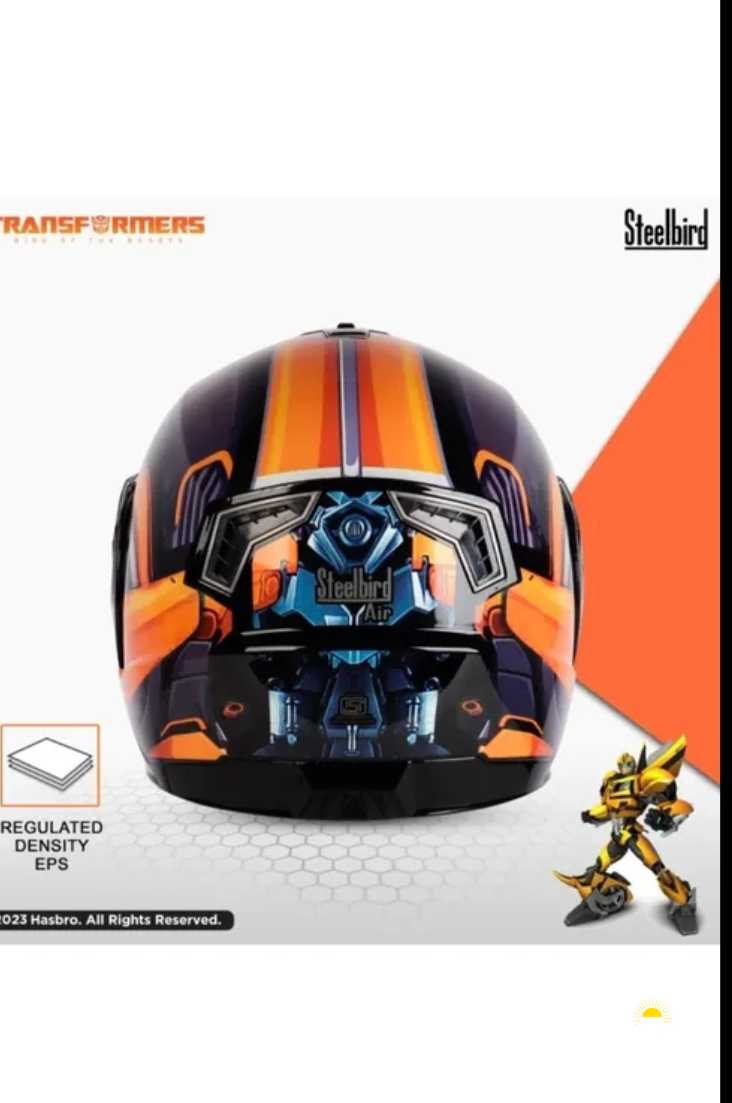 Steelbird helmet ABS helmet isi certified