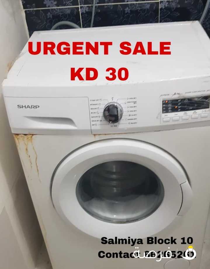 URGENT SALE USED SHARP WASHING MACHINE