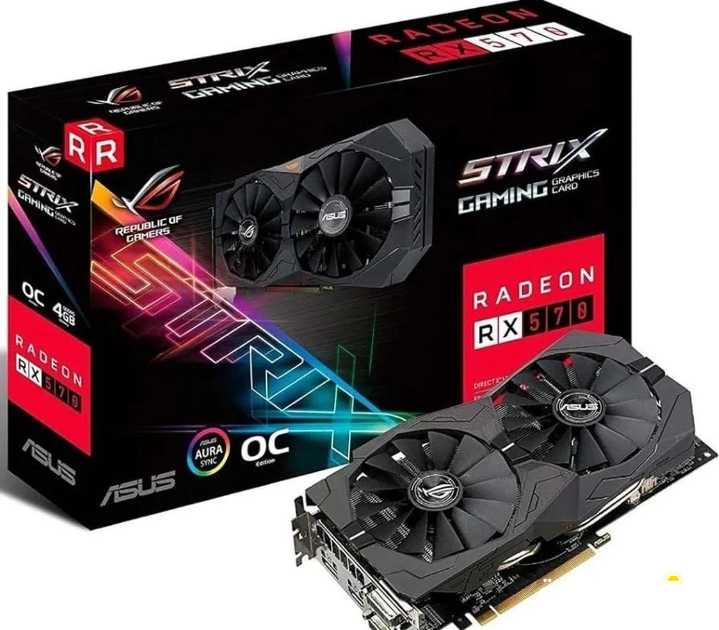 RX 570 4GB ROG Strix OC