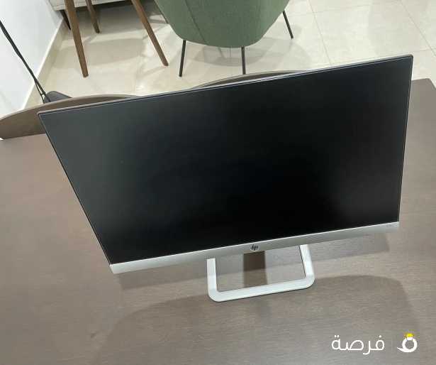 شاشة hp 22” نظيفة