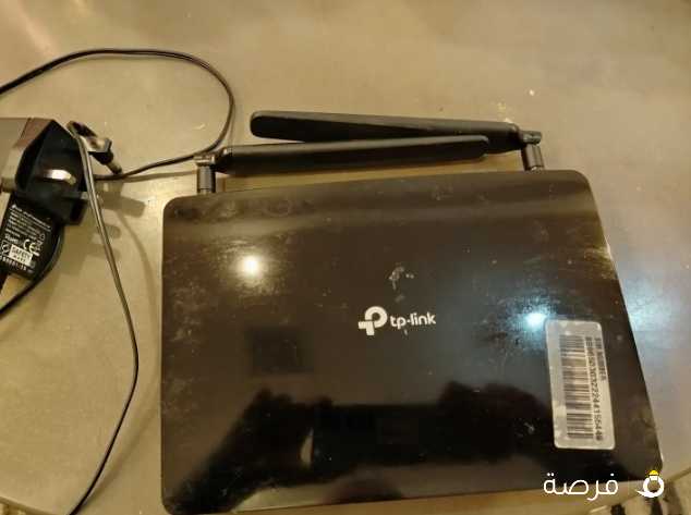 للبيع راوتر نوع tp link يعمل 5G بحاله ممتازه وايضا يعمل 4G ومدى اشاره طويل