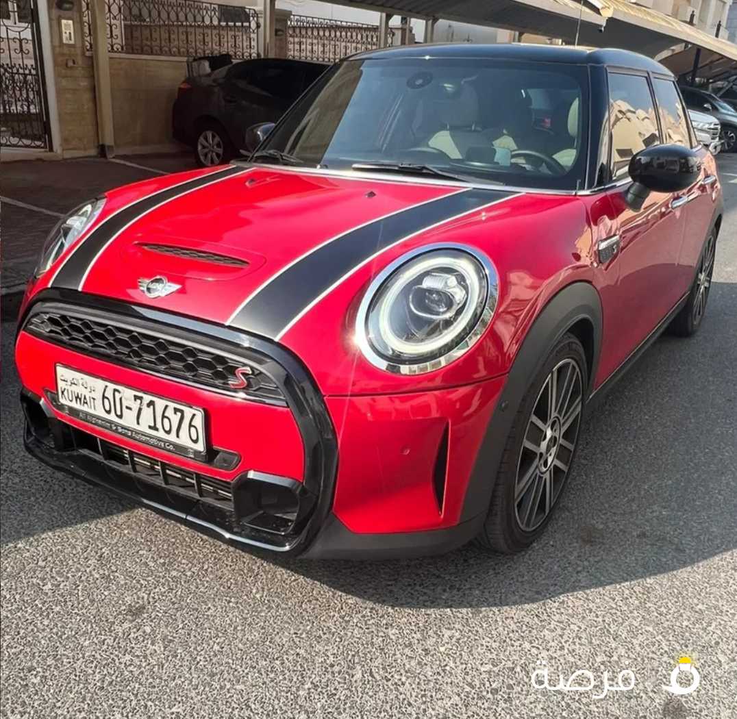 للبيع mini coper S موديل 2022 ماشي 16 الف