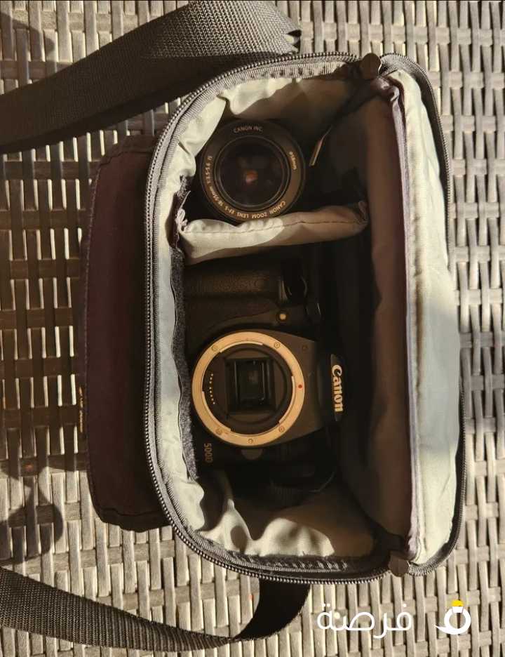 Canon EOS 500D للبيع كامرة عدسه 55-18