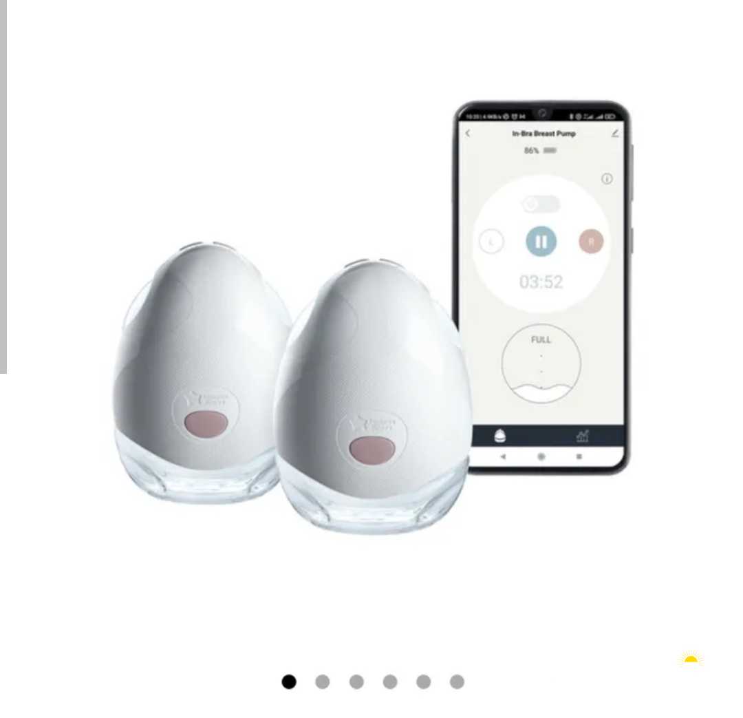 Tommee Tippee in-bra wearable breast pump