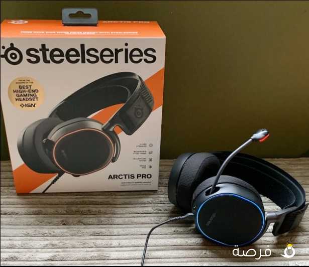 SteelSeries Arctis Pro gaming headset سماعة محيطية وير