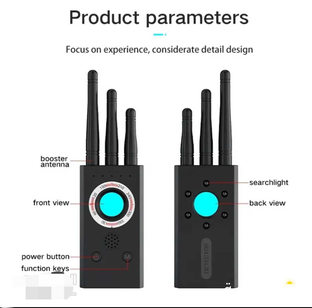 كاشف أجهزة التتبع والتجسس للسيارات والفنادق