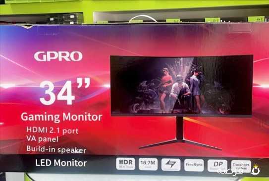 شاشة 4K جديده بلكرتون