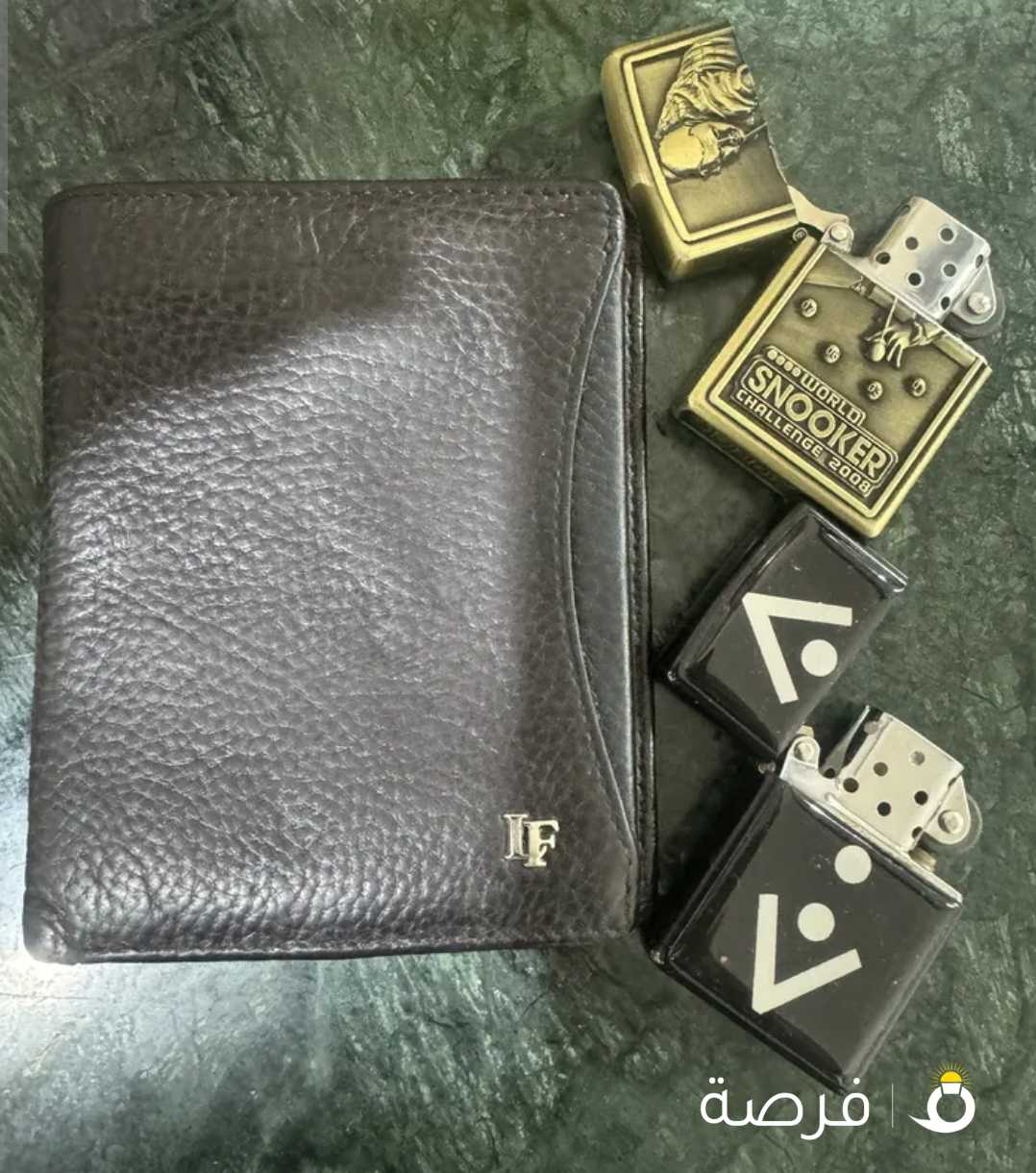 louis feraud wallet men and 2 lighter