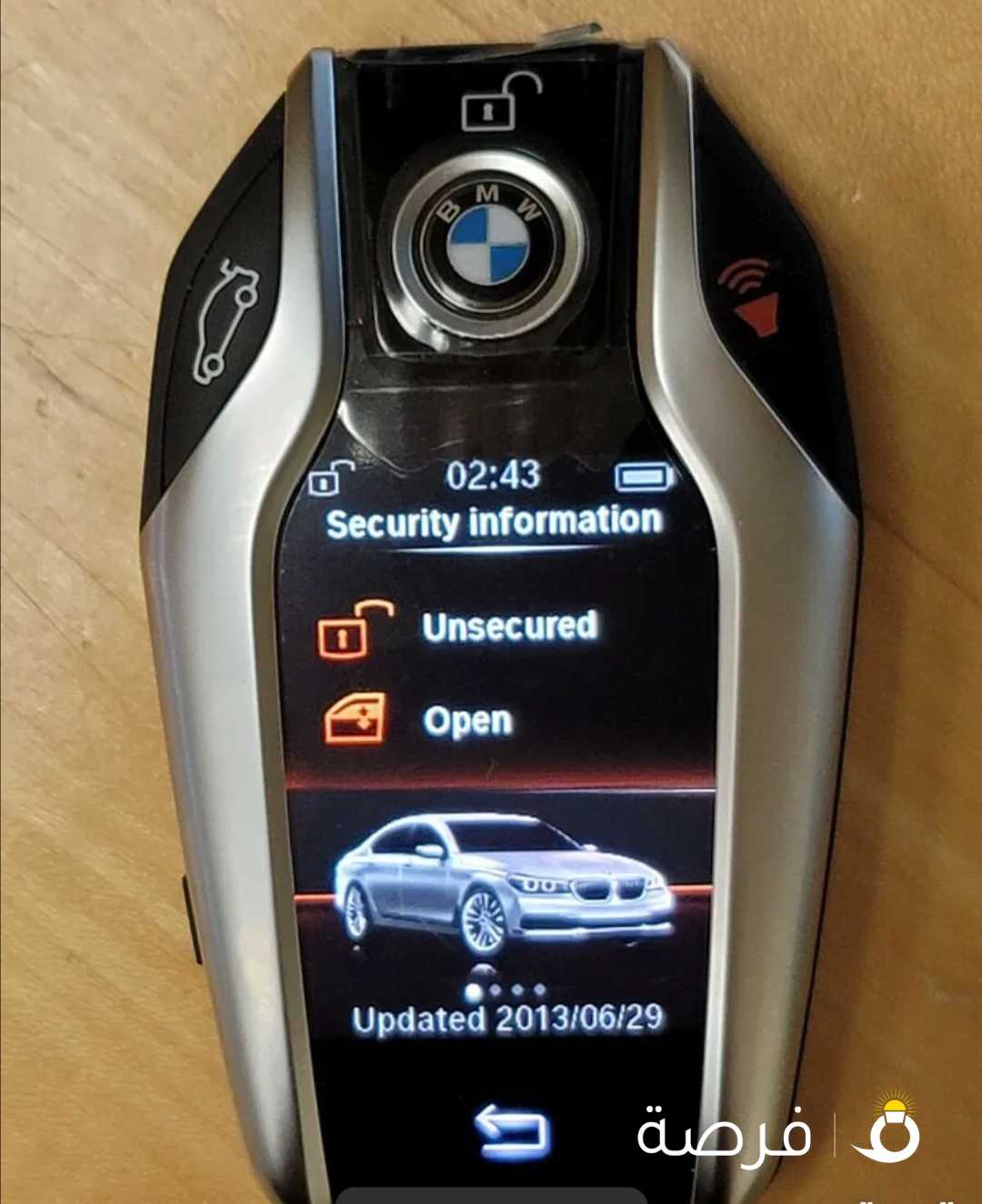 Touch LCD smart key for any car