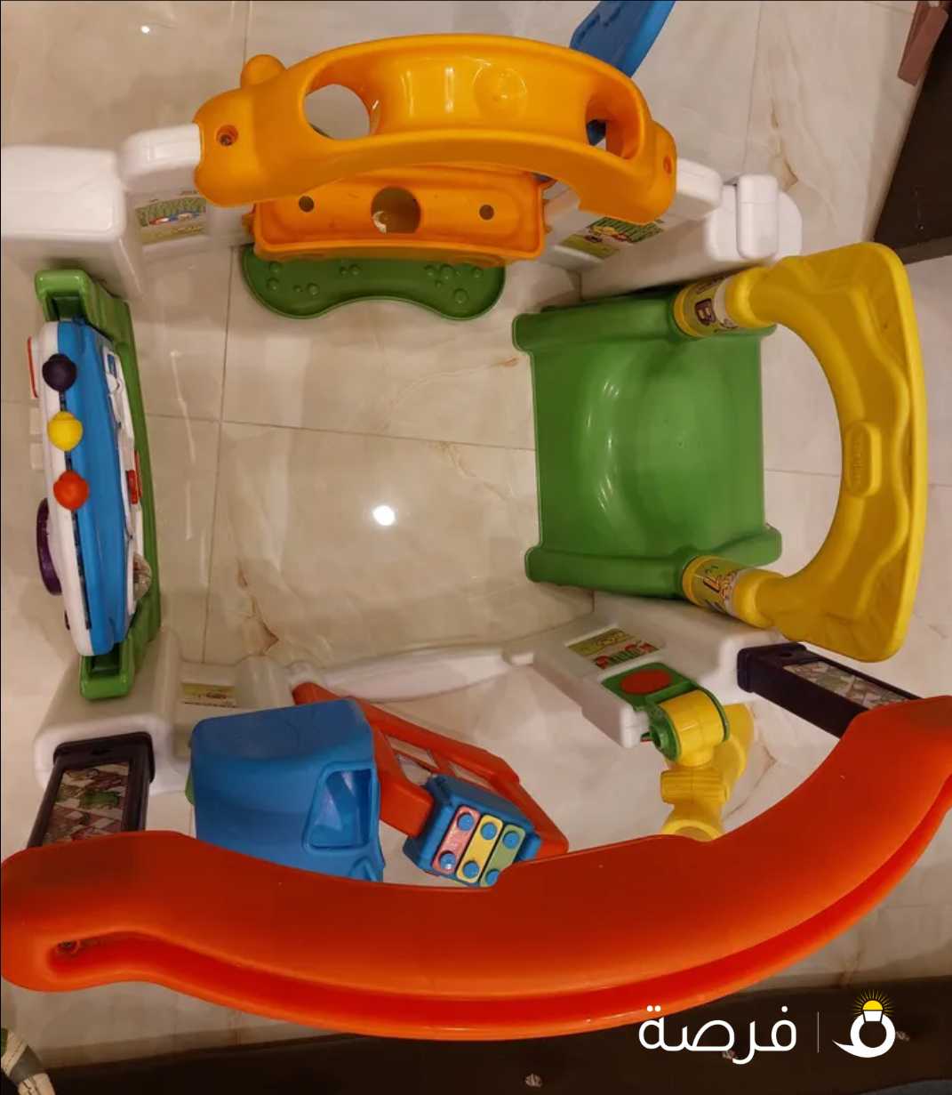 Baby Toys for 5KD (Evenflo Exersaucer Triple Fun & Little tikes)