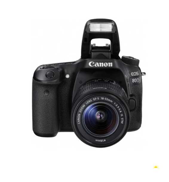 Canon EOS 80D DSLR Camera with 18-55mm Lens