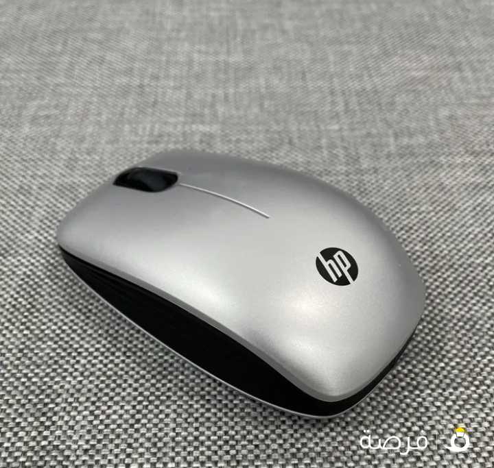 Wireless HP Mouse Silver and Black Color Initial Price 6.5 KD