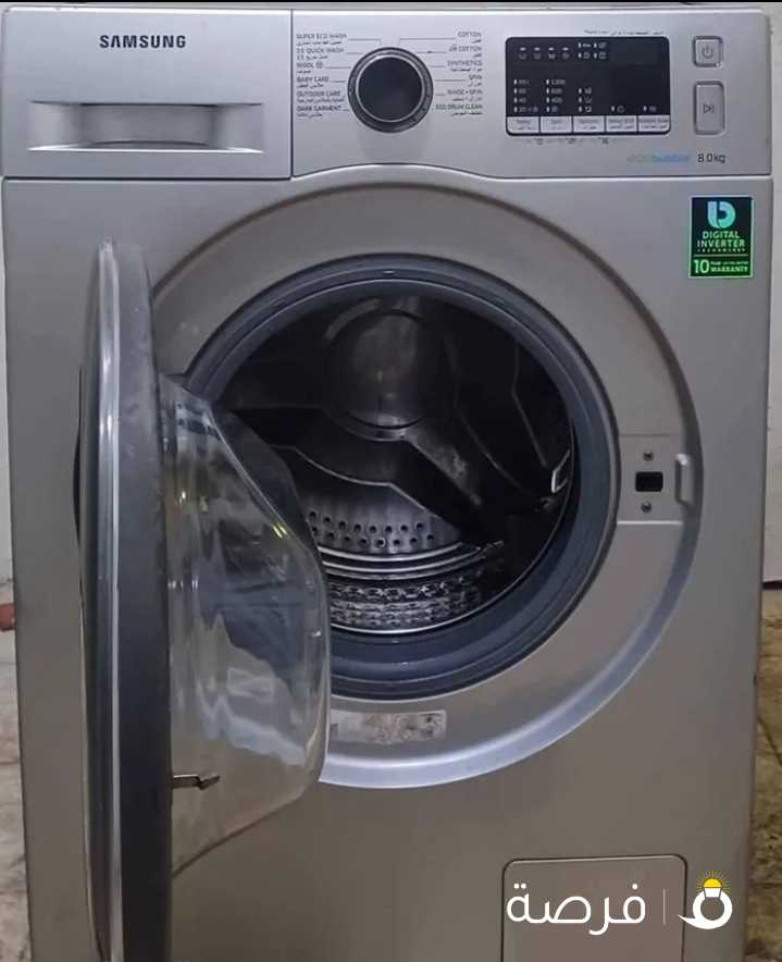 غسالة سامسونج بحالة ممتازة جدا 8 kg السعر 40kd washing machine Samsung 8kg very good condition