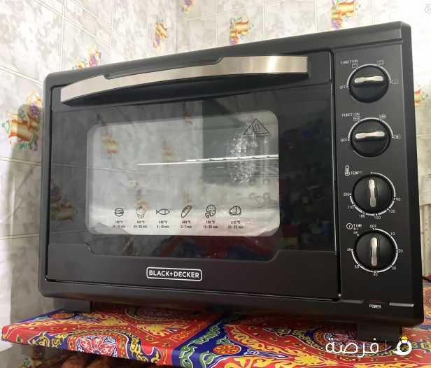 فرن كهربائي 2000W Balck & Decker جديد