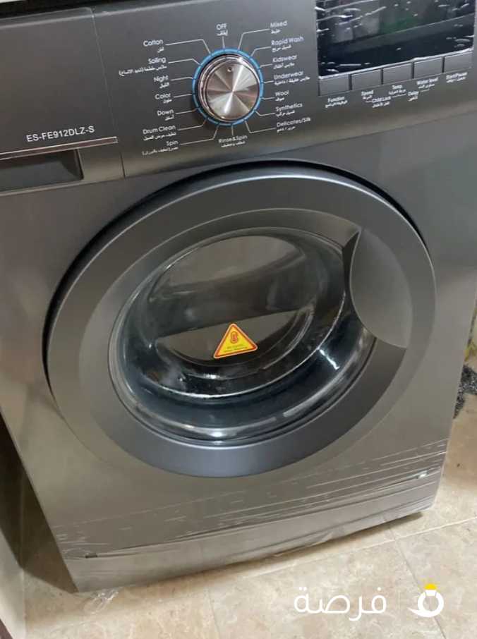 غسالة اوتوماتيك شارب 9 كيلو - Washing Machine Sharp 9 KG