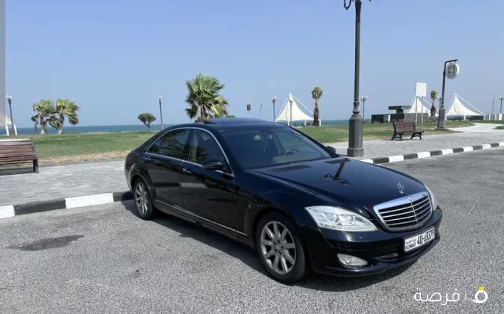 مرسيدس S350 L موديل 2009 بحالة ممتازه