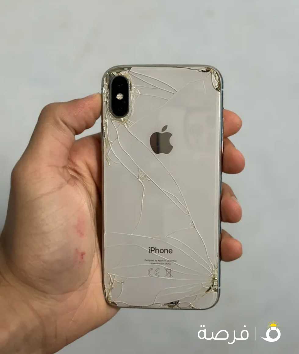 ايفون X للبيع سكراب 64 جيجا iphone X 64 gb for sale in bad condition