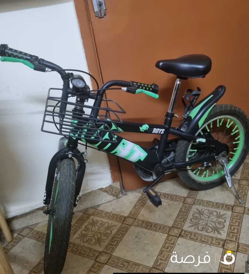 green and black bicycle