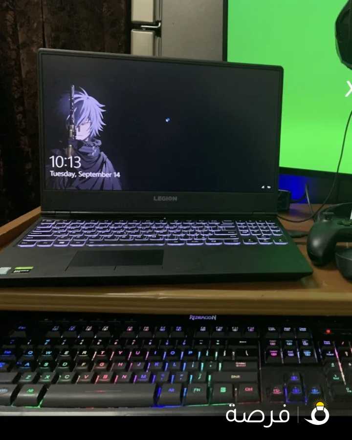 Lenovo legion gaming laptop mint condition with box & 27 inch HP monitor 1920x1080 at 60Hz with box