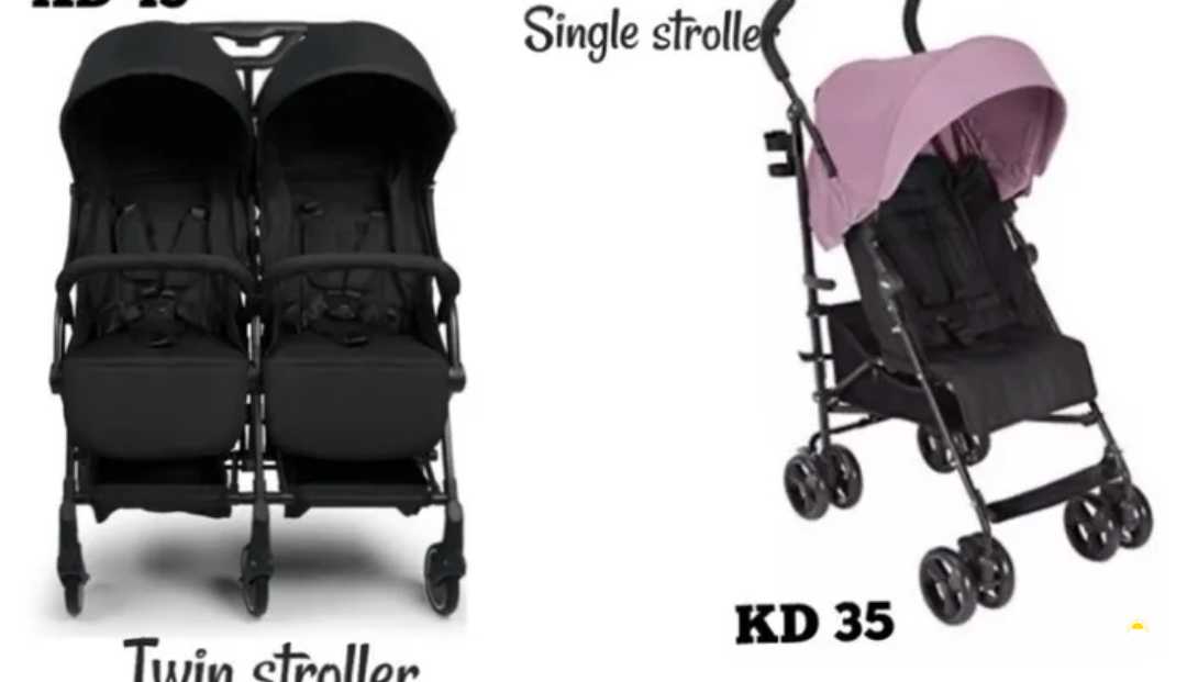 Twin & single stroller & Baby cot