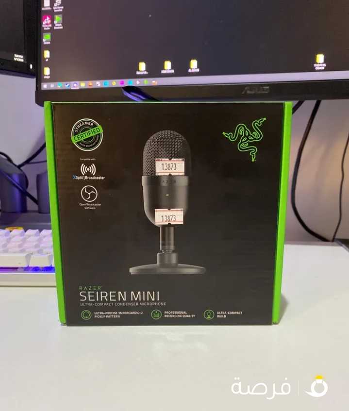 Razer Seiren Mini + Steel series arctic nova 1