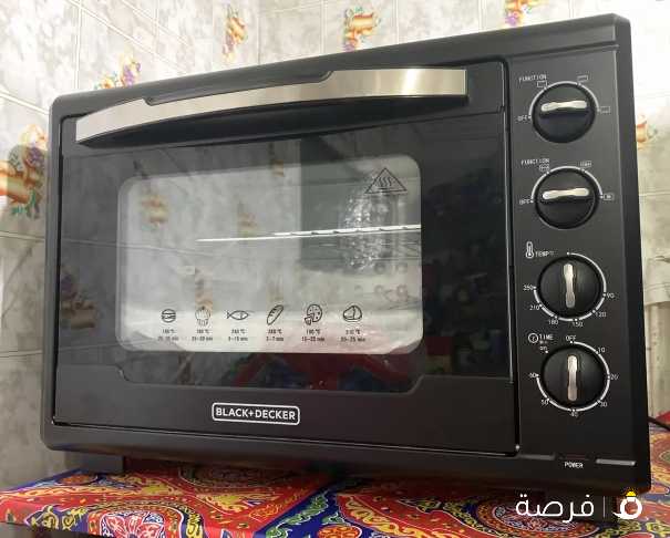 فرن كهربائي 2000W Balck & Decker جديد