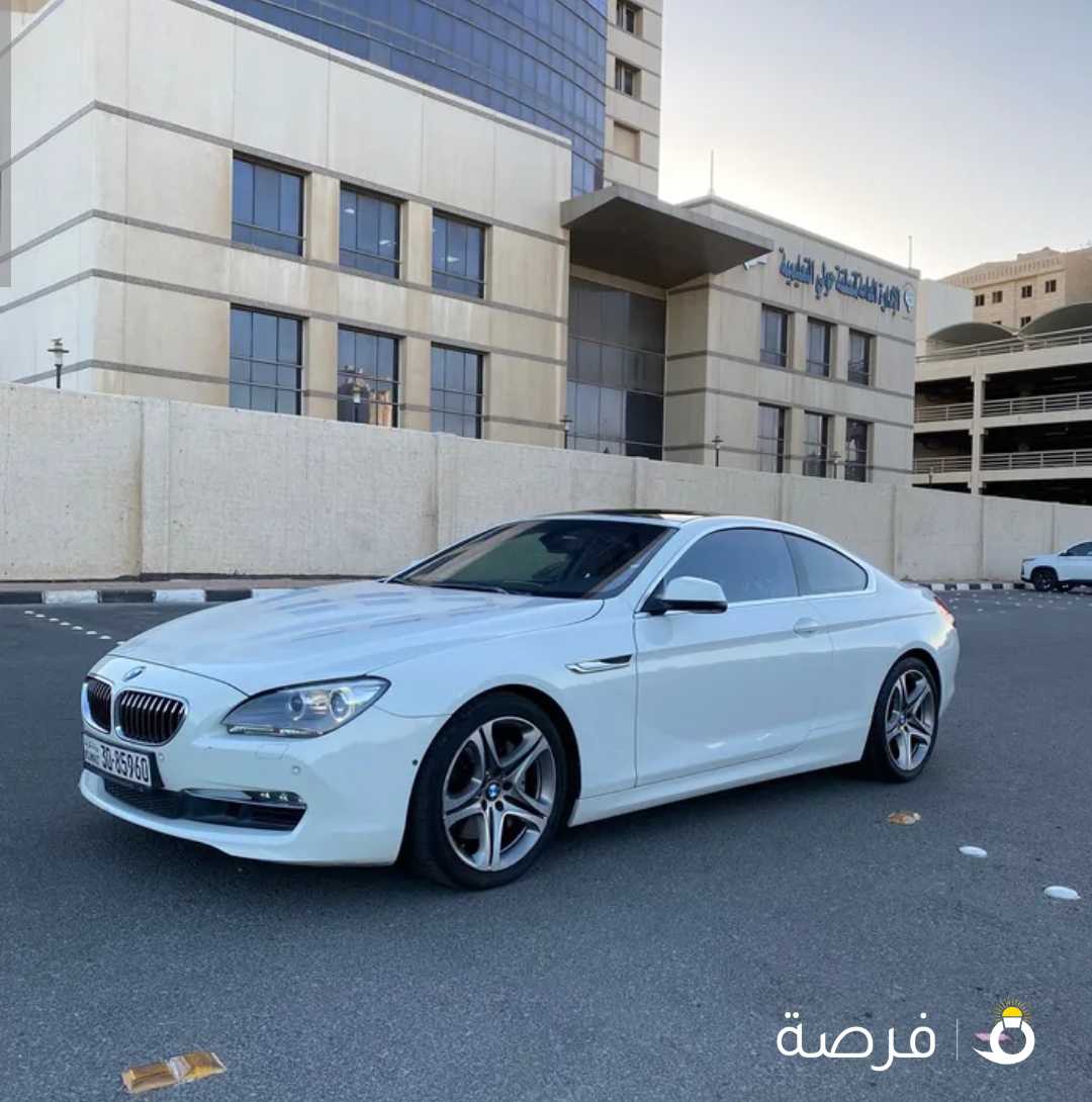 بي ام دبيلو 640 ci كوبيه موديل 2015 عداد((( 48 كم )))الف فل مواصفات صبغ الوكالة بحالة الوكالة