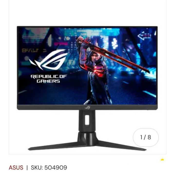 شاشة asus 380hz 0,3ms