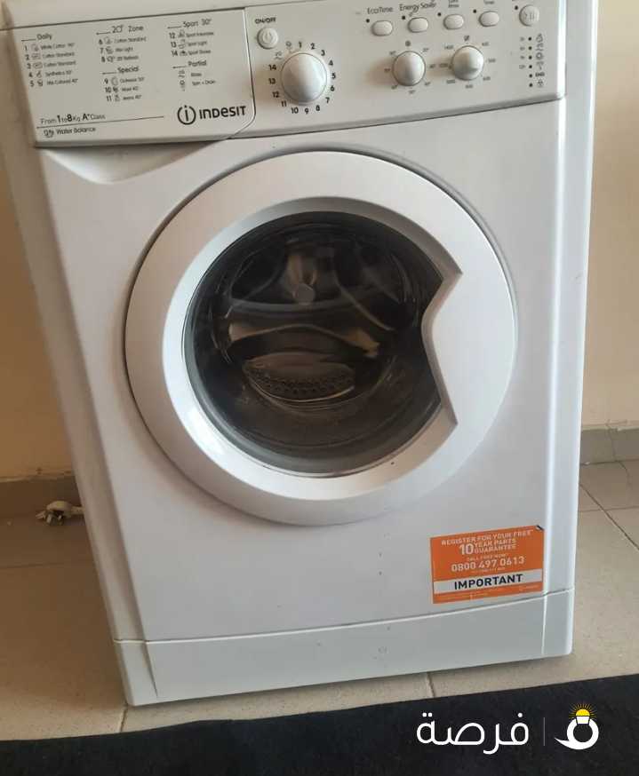 غسالة انديست 8كيلو لا تعمل تحتاج لتبديل الكارتة Indesit washing machine 8 kg not working