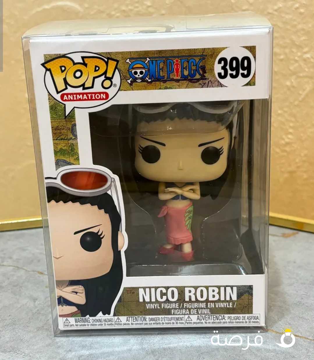 NICO ROBIN 399 FUNKO POP, ONE PIECE 6 KWD undamaged (unopened)