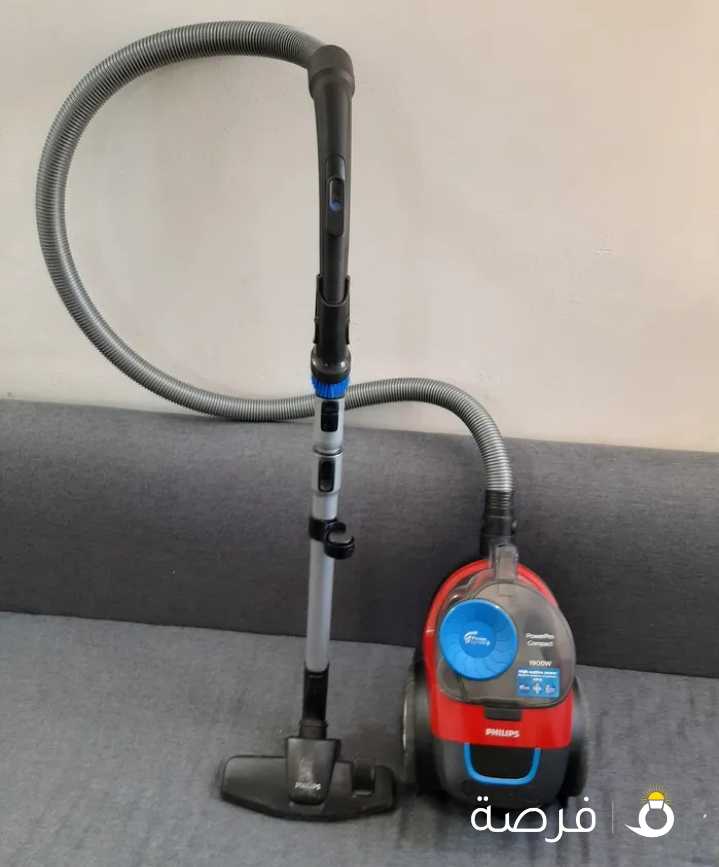 مكنسة باور برو كومباكت من فيليبس قدرة 1900واطPhilips PowerPro Compact Bagless Vacuum Cleaner,1900