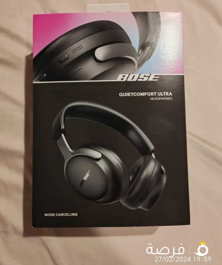 100 دينار
Bose QuietComfort Ultra Headphones سماعات بوز بوس جديدة بالكرتون