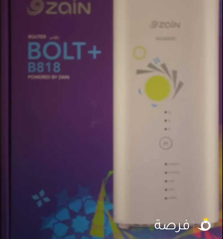 4G ZAIN BOLT Huawei B818 Wifi Modem/Router - زين بولت واى فاى راوتر ج