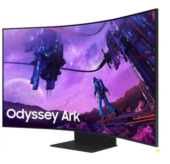 55” Odyssey Ark 4K UHD 165Hz 1ms Quantum Mini-LED Curved Gaming Screen