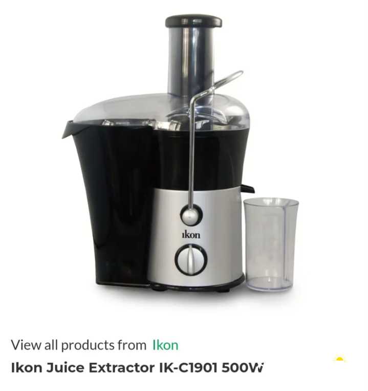 Ikon Juice extractor for sale