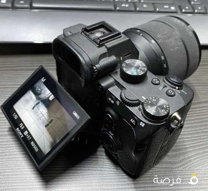 Sony alpha 7 mark 3 بحالة جيدة جدا