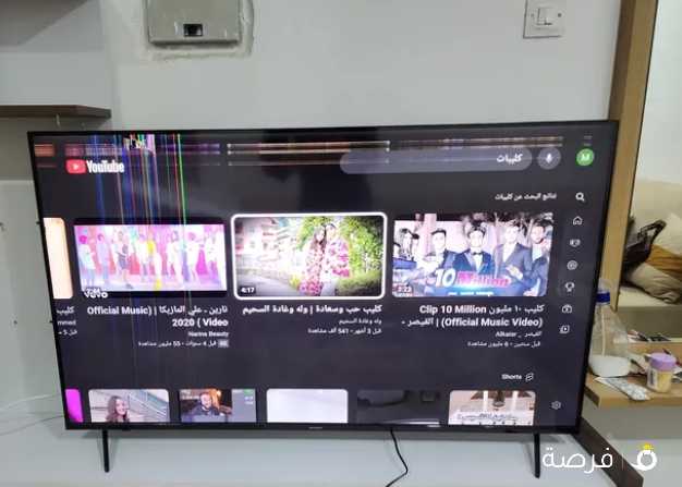 شاشه sharp 55 UHD