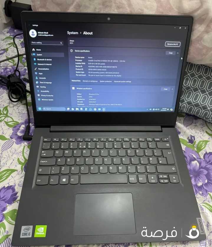 Lenovo V14 Core i5 8GB RAM 256GB SSD 1TB HDD Nvidia 2GB VGA 14inch Display