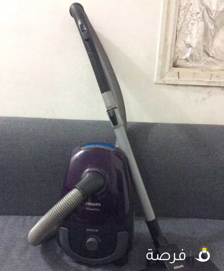 مكنسة كهربائية مع كيس فيليبس باور جو بقوة 2000 واط Philips PowerGo 2000W Bag Vacuum Cleaner