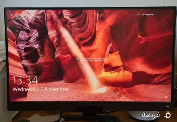 شاشة ألعاب BENQ 27 2k 144hz نوع EX2780Q للبيع