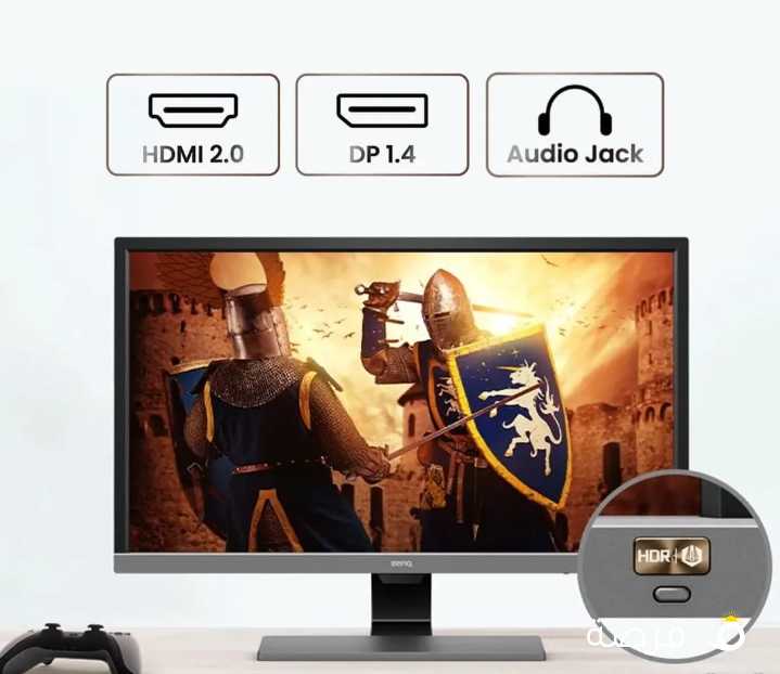 للبيع شاشة كمبيوتر نوع benq4k تردد 60