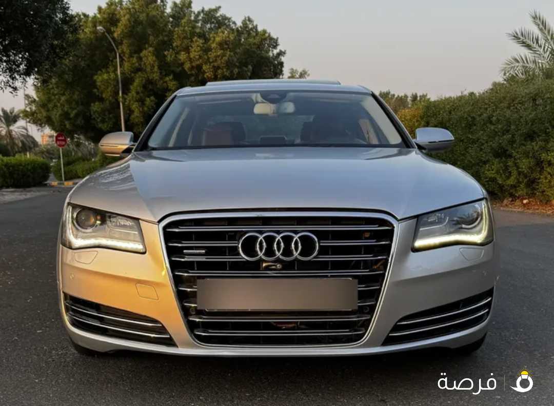 اودي A8L Quattro 2013 عداد 99كم صبغ وكالة