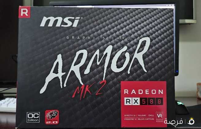 كرت شاشه rx 580 8gb