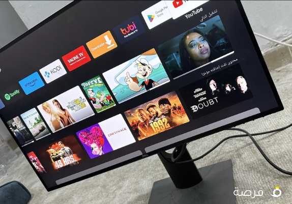 شاشة ديل 25 بوصة للكمبيوتر والبلاستيشن 4k Dell 25 inch 4k Monitor