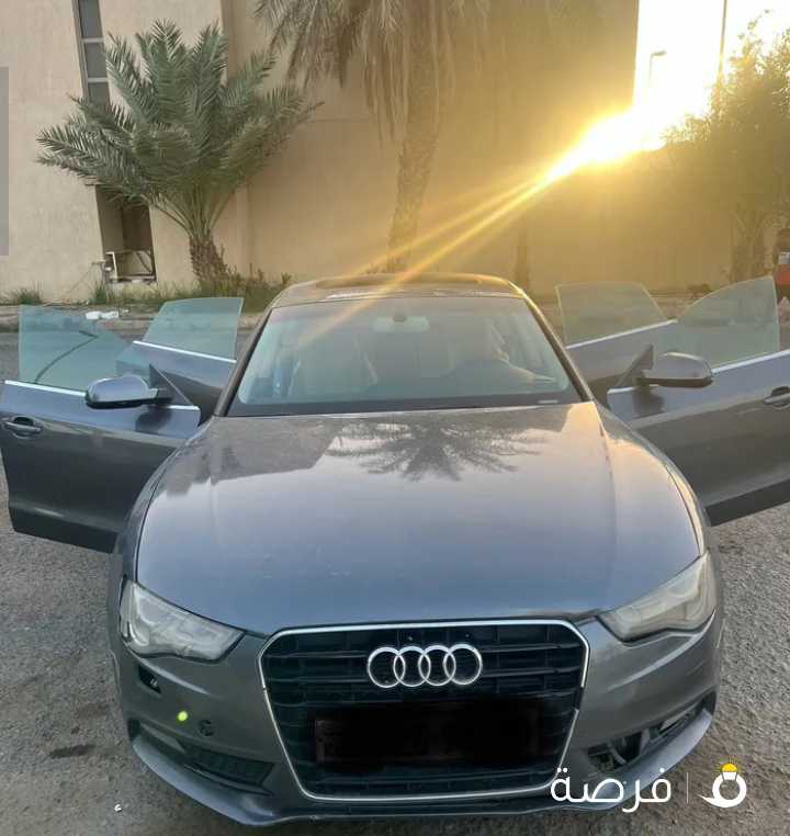 اودي A5 _موديل/ 2014 نضيفة جداً ما شاء الله ممتازة جداً واقتصادية في الاستخدام